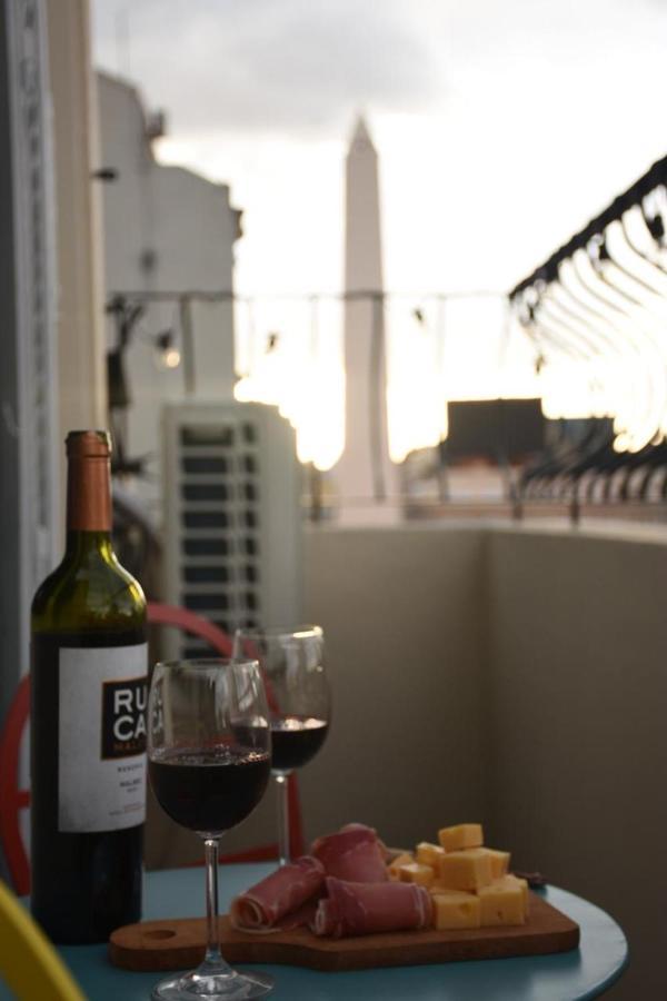 Vistas al Obelisco, corazón de Buenos Aires Apartamento Exterior foto