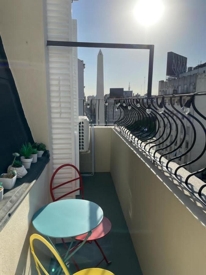 Vistas al Obelisco, corazón de Buenos Aires Apartamento Exterior foto