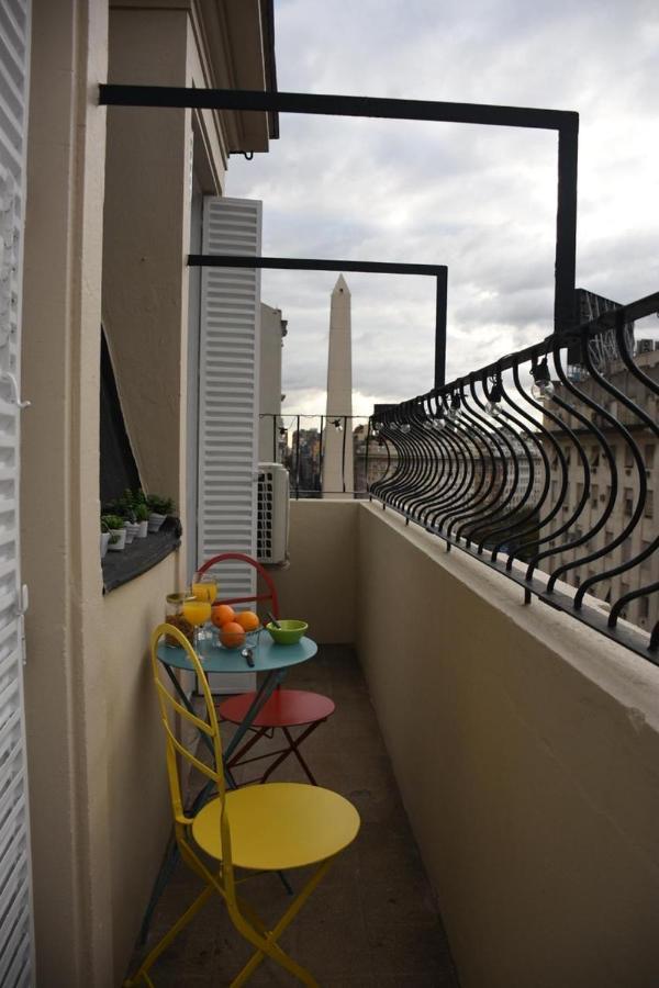 Vistas al Obelisco, corazón de Buenos Aires Apartamento Exterior foto