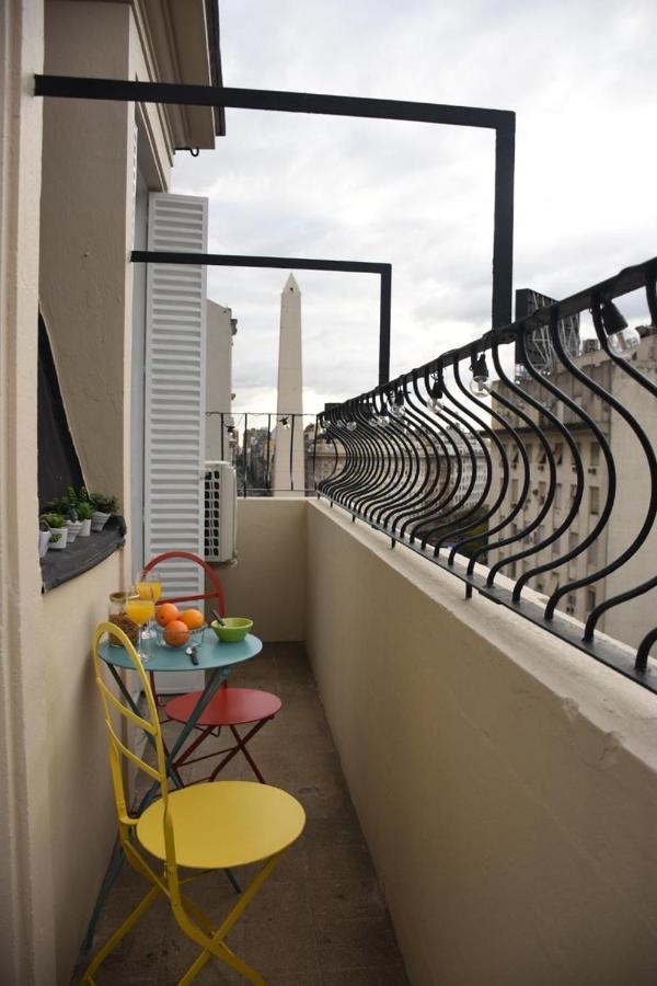 Vistas al Obelisco, corazón de Buenos Aires Apartamento Exterior foto